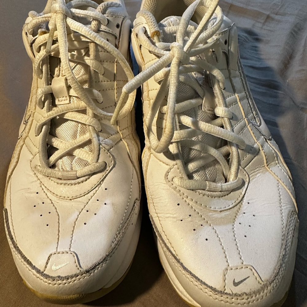 Nike white “dad shoes”